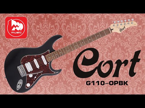 Видео: Электрогитара CORT G110-OPBK