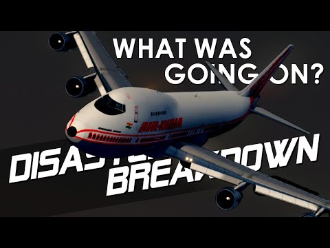 Видео: Превращаясь в катастрофу (рейс Air India 855) — АВАРИЯ