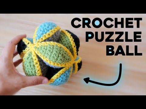 Видео: ВЯЗАНИЕ КРЮЧКОМ: Как связать крючком мяч Монтессори пошаговое руководство | Любители вязания крючком