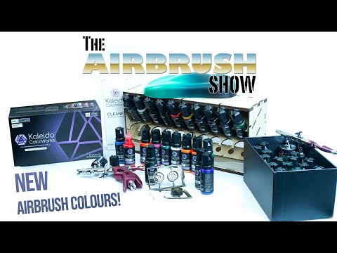 Видео: НОВАЯ ЛИНЕЙКА КРАСОК | GAAHLERI KALEIDO ACRYLICS - THE AIRBRUSH SHOW S3.EP05