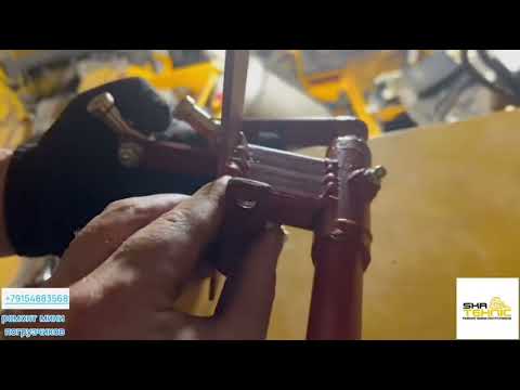 Видео: Кронштейн на управление ходом и стрелой     МКСМ 1000 2022года выпуска! На выезде у клиента.