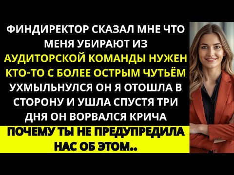 Видео: После того как финановый директор убрал меня из аудитрской комнды он не ожида, что с ним случтся это