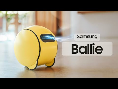 Видео: Робот, который заботится о тебе: Samsung Ballie 2025