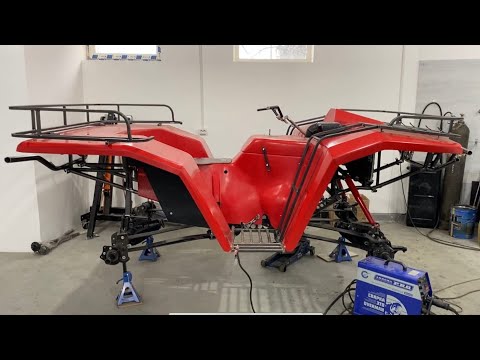 Видео: КРАСНЫЙ ВЕЗДЕХОД T-REX С ДВИГАТЕЛЕМ ТОЙОТА 130Л.С.
