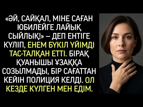 Видео: «Сұмпайы, міне саған лайықты сыйлық!» — деп күлді енем, үйімді қиратып тастап.