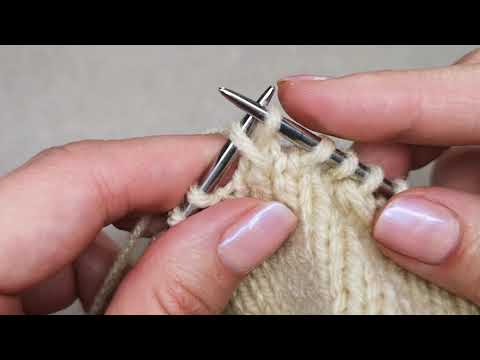 Видео: №38 Как вязать три лицевые петли вместе ВЛЕВО протяжкой Классический метод вязания