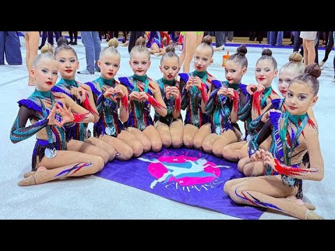 Видео: Аврора-Сириус Открытый городской турнир по Эстетической гимнастике "Колибри" г.Уфа