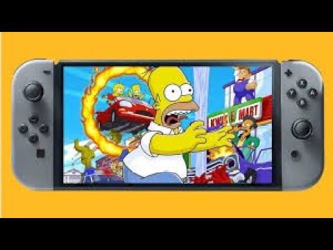 Видео: Simpsons hit and run | Iron Meat прохождение | игры на Nintendo switch | Стрим