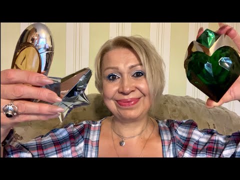 Видео: АСМР Шёпот |Распаковка посылки с ароматами | Тьерри Мюглер ANGEL, AURA, ANGEL MUSE |ASMR |MUGLER