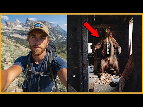 Видео: Турист ПРОПАЛ во время Одиночного Похода — через 8 лет его нашли внутри Чучела Медведя...