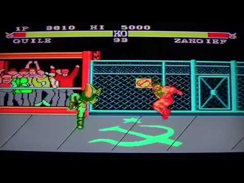 Видео: Распаковка полное прохождение игры STREET FIGHTER 2 Famicom Dendy