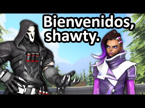 Видео: Изучение продвинутого испанского языка в Overwatch