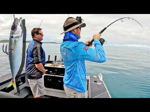 Видео: Трофейный люциан В ЗАЛИВЕ!! | Большие приманки и легкие лески = новый личный рекорд!!
