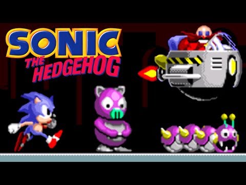 Видео: Sonic The Hedgehog (Ёжик Соник) прохождение (Sega Mega Drive, Genesis)
