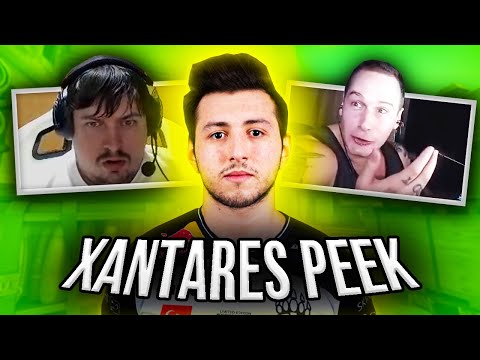 Видео: ЛУЧШИЕ РЕАКЦИИ ПРО ИГРОКОВ НА XANTARES PEEK (CS:GO)
