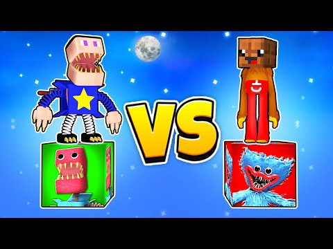 Видео: 😱 МЕГА БИТВА ! БОКСИ БО Лаки Блок vs ХАГИ ВАГИ Лаки Блок в Майнкрафт ! ВЛАДУС