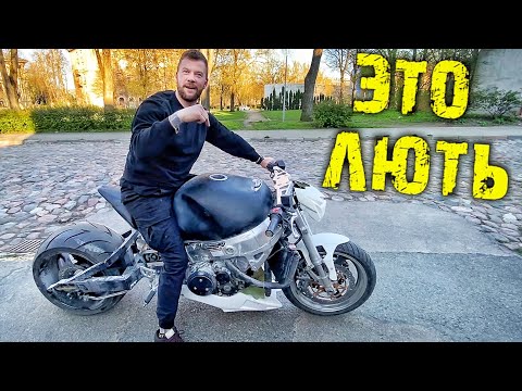Видео: HAYABUSA Первый Выезд На колесе LAMBORGHINI | Установка выхлопа