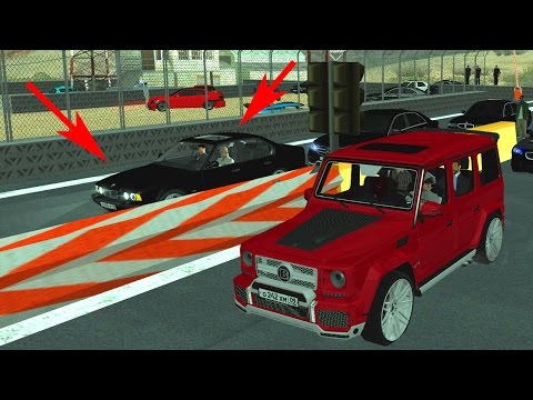 Видео: BMW M5 E34 ПРОТИВ BRABUS ГЕЛИК В РП ДРАГЕ - MTA