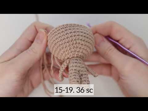 Видео: Малыш Грут крючком | ‘I am Groot ‘ Crochet