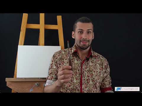 Видео: Городской пейзаж. Слои, кисти, краски, холст