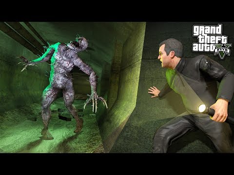 Видео: НАШЕЛ САМОГО СТРАШНОГО МОНСТРА В ГТА 5 МОДЫ! МОНСТР НАПАЛ НА МЕНЯ ОБЗОР МОДА GTA 5! ГТА МОД MODS