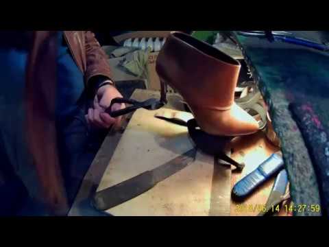 Видео: 8 ремонт обтяжки каблука