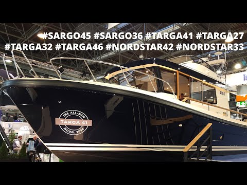Видео: SARG0,TARGA,NORDSTAR - 8 катеров в одном обзоре на BOOTDUSSELDORF2024 #катер