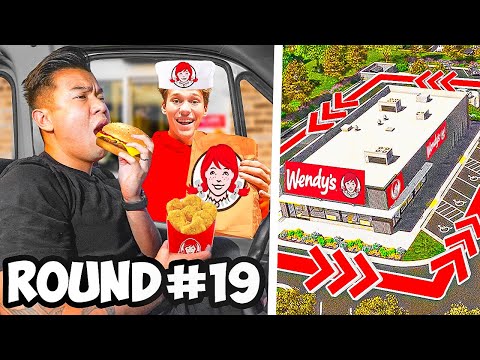 Видео: Кто последним покинет автокафе Wendys, тот получит приз!