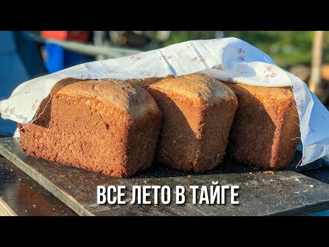 Видео: Настоящий хлеб в таежных условиях. Рецепт хлеба. Как испечь хлеб в тайге? Жизнь в тайге. Удинцевы