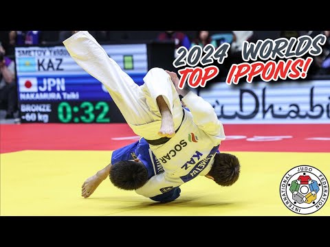 Видео: ТОП-ИППОНС - Чемпионат мира по дзюдо 2024