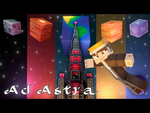 Видео: Космос в майнкрафт // Ad Astra // Minecraft Mods // Обзор Мода №1