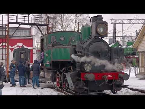 Видео: RailFan magazine №55. Действующие паровозы, и их можно потрогать! Полный обзор депо Подмосковная.