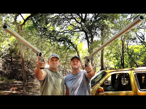 Видео: САМЫЕ БОЛЬШИЕ ОДНОРУЧНЫЕ ГАУБИЦЫ!!! | Разрушительное ранчо | Перевод Zёбры