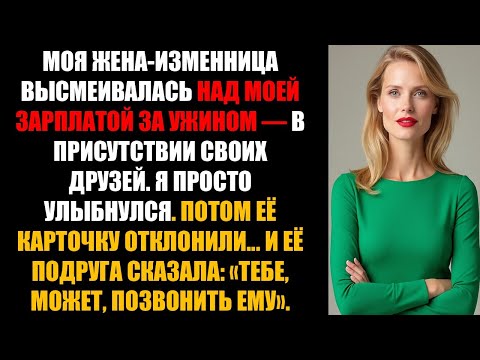 Видео: Она посмеялась надо мной, а потом её визитку отклонили. Её подруга наклонилась и сказала:Позвони ему