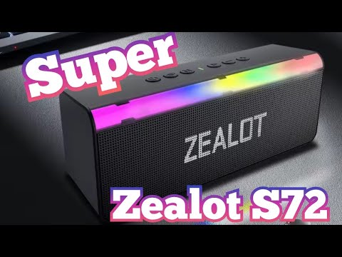 Видео: Super колонка Zealot S72, 3000 mAh, Stereo. Знакомимся!