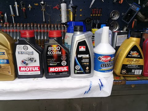 Видео: -47C Заморозка масел 0W-20