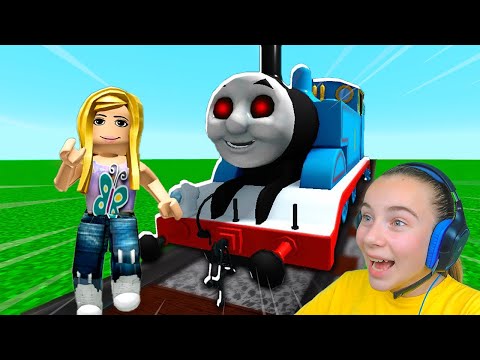 Видео: ПОБЕГ ОТ ПАРОВОЗИКА ТОМАСА в ROBLOX!