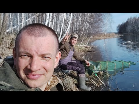 Видео: Открытие сезона рыбалки 2025. Рыбалка весной на поплавок.
