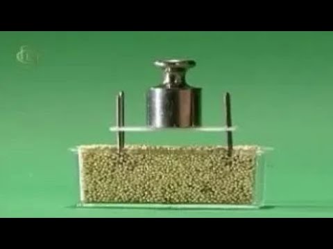 Видео: Опыты по физике. Зависимость давления от площади поверхности и силы