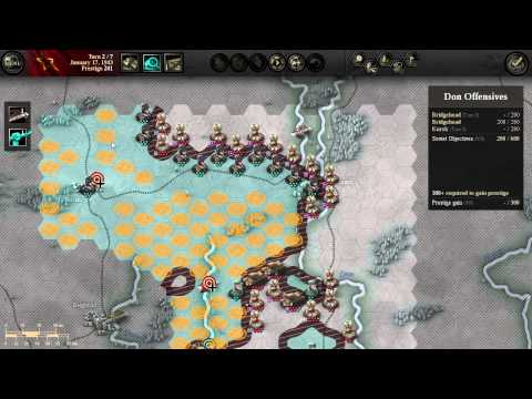Видео: Прохождение Unity of Command. №4 Don Offensives