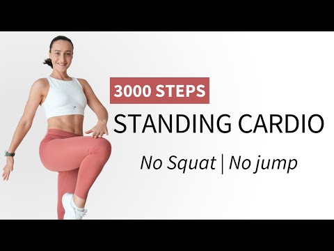 Видео: 30-минутная низкоинтенсивная кардио-тренировка высокой интенсивности (без прыжков и приседаний) |...