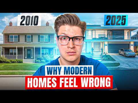 Видео: Почему каждый дом, построенный после 2010 года, кажется странным (но вы не можете объяснить почему)