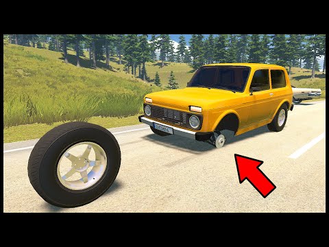 Видео: ОТЕЛЕТЕЛО КОЛЕСО НА ТРАССЕ! Забыл ЗАКРУТИТЬ! - My Garage