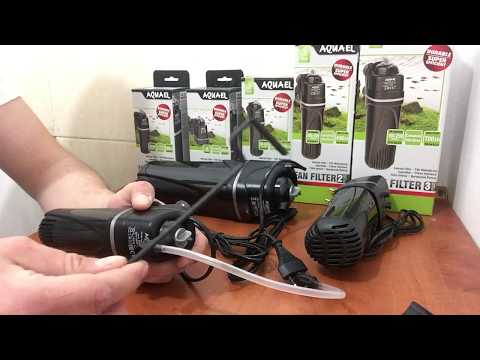 Видео: Общий обзор,часть 1, линейки Внутренних фильтров AquaEl Fan Mikro,mini,1,2,3