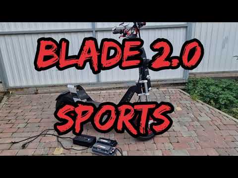 Видео: электросамокат BLADE версия 2.0 прокаченный...👍 замеры 0-60 и 0-80. результаты впечатляют...