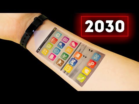 Видео: Как будет выглядеть ваш смартфон в 2030 году