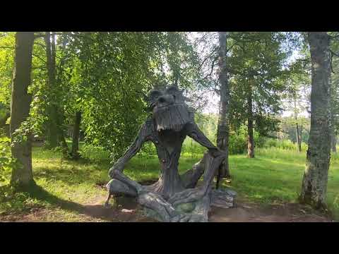 Видео: Парк-отель Берендеевка ч.2. Кострома. Обзор территории. Завтрак