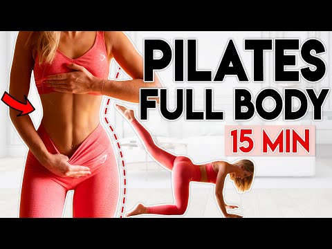 Видео: TOTAL BODY PILATES WORKOUT (интенсивное сжигание всего тела) | 15 мин