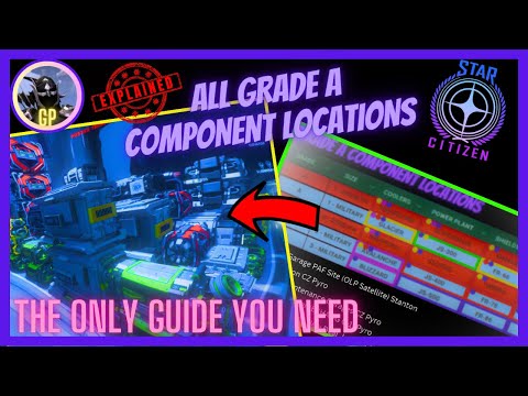 Видео: 🌟ВСЕ компоненты GRADE A🌟Где их взять: Star Citizen