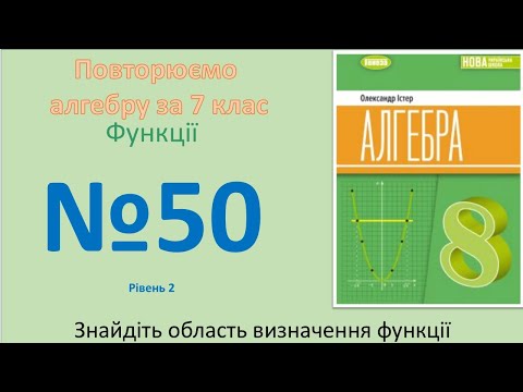 Видео: Істер Вправа 50. Алгебра 8 НУШ-2025
